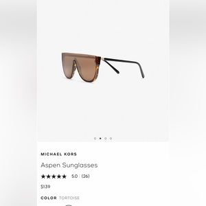 Michael Kors aviator glasses